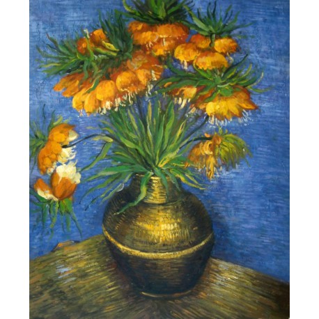 Corona Imperial en jarra de cobre de Van Gogh