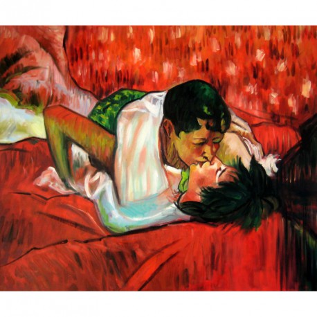 El beso de Lautrec