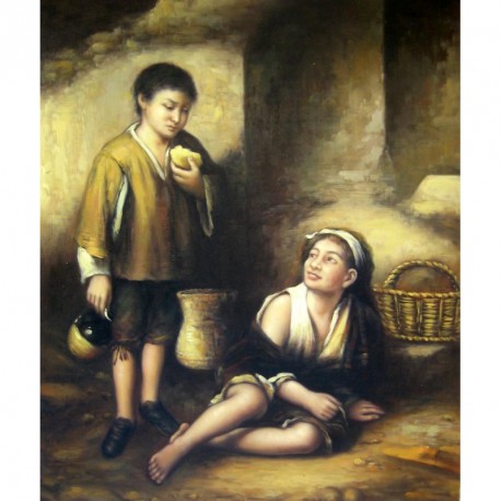Dos niños mendigos de Murillo