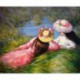 Descansando en el prado de Renoir