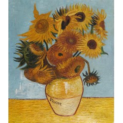 Jarrón con doce girasoles de Van Gogh