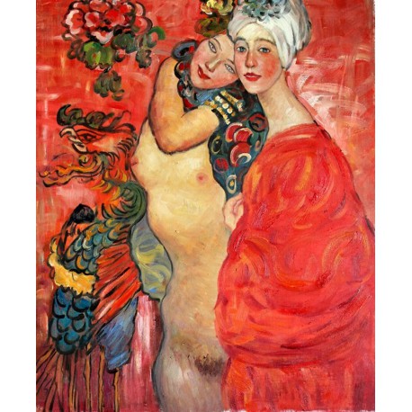 Amigas, girlfriends de Klimt