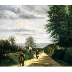 El camino de Sevres de Corot