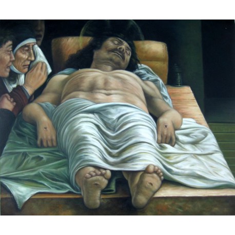 El cristo yacente de Andrea Mantegna