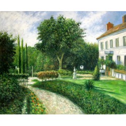 El jardín de Pontoise de Pissarro
