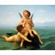 El nacimiento de Venus (detalle) de Bouguereau