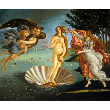 El nacimiento de Venus de Botticelli