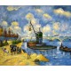 El Sena en Bercy de Cézanne