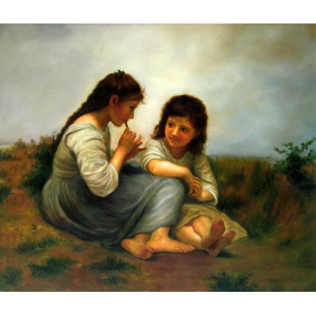 Idilio Infantil de Bouguereau