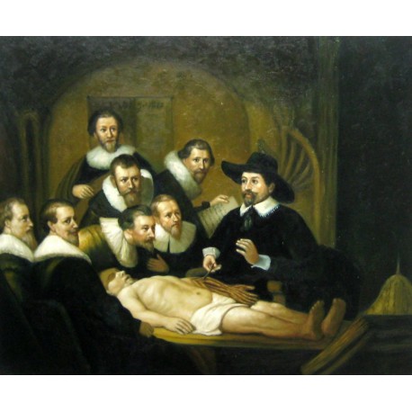 La lección de anatomía del Doctor Tulp de Rembrandt