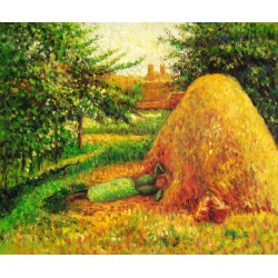 La siesta de Pissarro