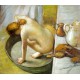 La tina, la bañera (the tub) de Degas