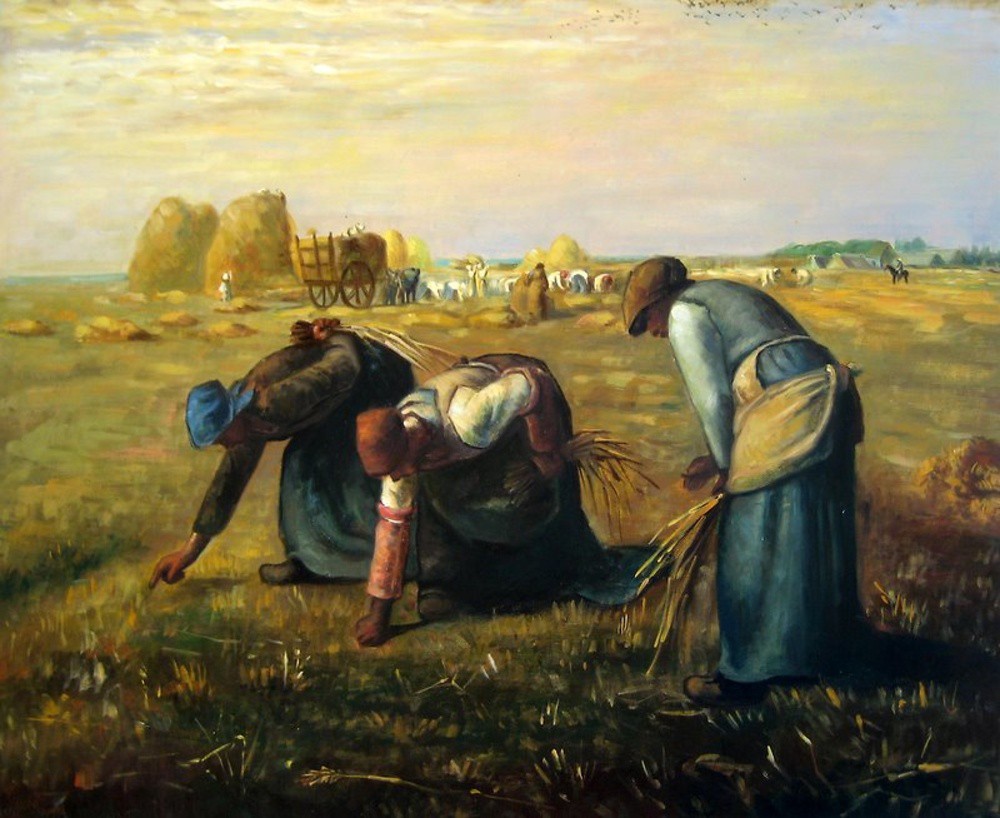 Las espigadoras de Millet | Artefamoso | Copias de cuadros de Millet al  óleo hechas a mano.