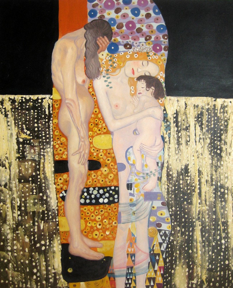 Bordando a Gustav Klimt