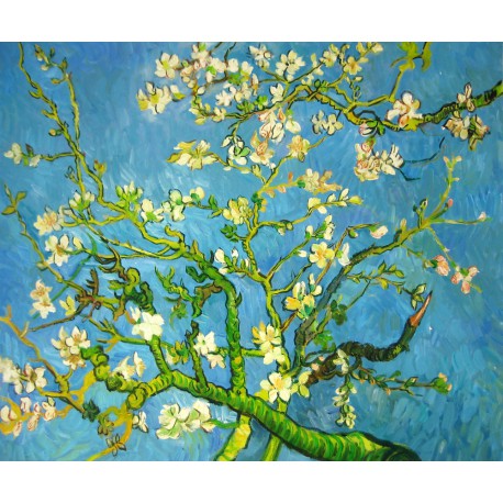 Rama de almendro en flor de Van Gogh | Artefamoso | Copias de cuadros de  Van Gogh al óleo hechas a mano.