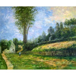 Rouen, Hombre en la carretera de Gauguin