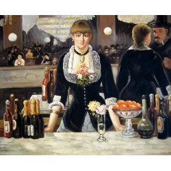 Un bar en Folies Bergere de Manet