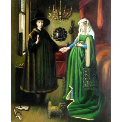 El matrimonio Arnolfini de Van Eyck