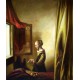 Chica leyendo una carta de Vermeer
