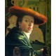 Muchacha con sombrero rojo de Vermeer